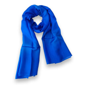 foulard en soie bleu Cuitzeo 2
